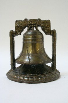 Bell, Brass, LIBERTY BELL, AMERICANA, METAL, BRASS