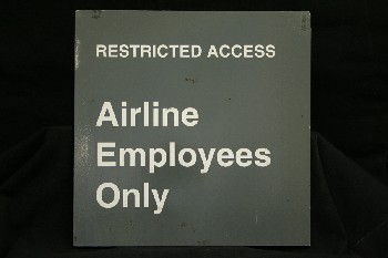 Sign, Airport, 