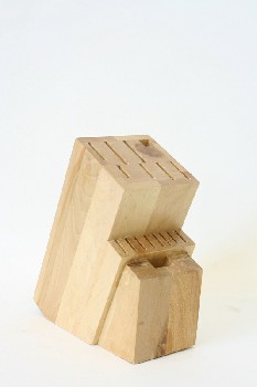 KNIFE BLOCK W/VERTICAL SLOTS , Smalls