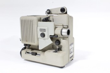 Video, Film Projector, 8 MM AUTOMATIC, VINTAGE, PARTS MISSING, METAL, GREY
