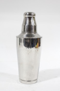 Bar, Tool, MARTINI/COCKTAIL SHAKER, PUNCHED TEXTURE, METAL, SILVER