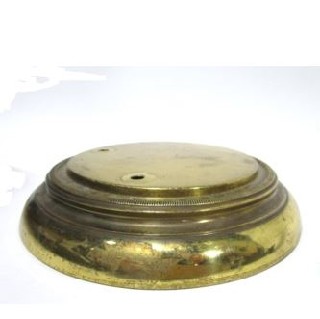 Decorative, Cloche, GLASS DOME/DISPLAY COVER, BRASS STEPPED BASE , GLASS, CLEAR