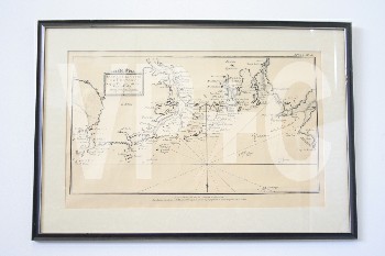 Wall Dec, Map, CLEARABLE, DRAWING/MAP OF 