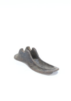 Tool, Shoemaking, VINTAGE CAST IRON COBBLER / SHOEMAKER'S MOLD OR FORM, FOOT SHAPED, INDUSTRIAL, IRON, BLACK