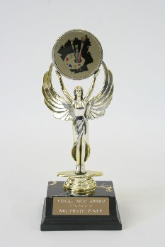 Trophy, Victory, DISC ON WINGED WOMAN,