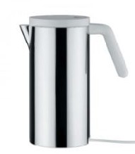 Appliance, Kettle, ELECTRIC, MINIMALIST, MIRROR FINISH, STAINLESS STEEL, SILVER