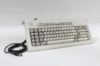 VINTAGE IBM W/COILED BLACK CORD, SOME GREY DARKER KEYS, Electronics & Appliances