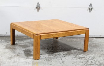 Table, Coffee Table, OAK, SQUARE, WOOD, BROWN