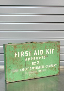 Medical, First Aid Kit, VINTAGE, 