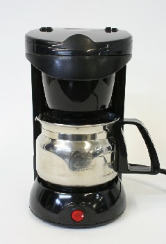 Appliance, Coffee , 4 CUP COFFEEMAKER W/CARAFE, PLASTIC, BLACK