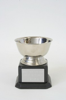 Trophy, Cup, W/O HANDLES, BLACK BASE, 