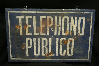 Sign, Telephone, 