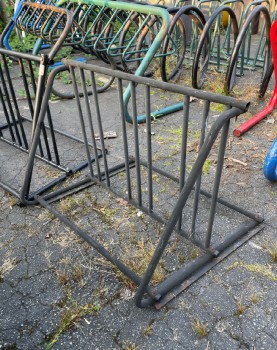 BICYCLE PARKING STAND, GRID STYLE, PUBLIC / METRO, OUTDOOR / EXTERIOR, BIKE LOCK / SECURITY RACK - Bike Racks Are Allowed To Be Painted With Exterior Paint, Colour May Not Be As Shown, Outdoor & Sports