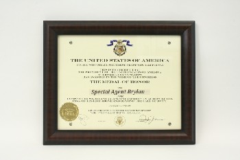 Wall Dec, Certificate, 