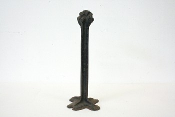 Stand, Miscellaneous, CAST IRON COBBLER'S STAND, SHOEMAKING, INDUSTRIAL, 4 FOOTED BASE, IRON, BLACK