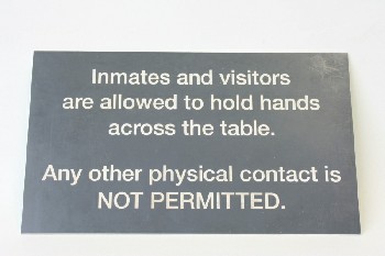 Sign, Prison, 