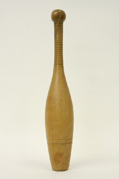 Sport, Misc, JUGGLING OR BOWLING PIN, WOOD, BROWN
