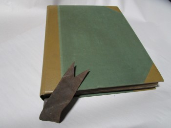 Book, Archives, Green Cover With Tan Spine And Corners. Hardcover 'Island Review'., GREEN