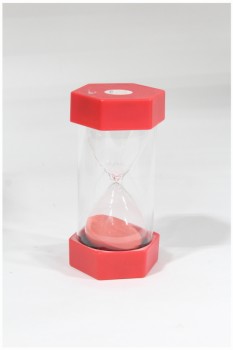 Decorative, Hourglass, RED SAND & ENDS, 