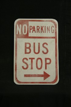 Sign, Bus/Train, STOPS,