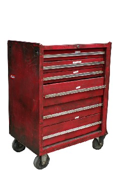Cart, Garage, WORK / AUTO SHOP, TOOLS, 6 DRAWERS, PARTS CABINET, ROLLING, 