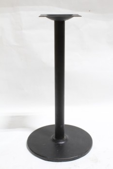 Table, Base, SQUARE MOUNT FOR TABLE,CYLINDRICAL POST, ROUND 22