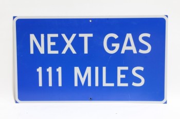 Sign, Gas Station, ROAD/HIGHWAY, 