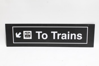 Sign, Bus/Train, 