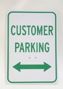 Sign, Parking, 