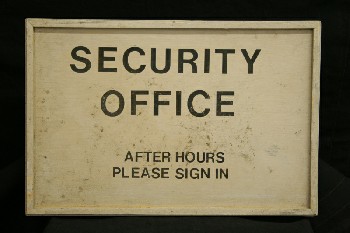 Sign, Office, 