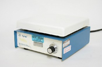 Medical, Equipment, LAB HOT PLATE W/PORCELAIN TRAY, METAL, BLUE
