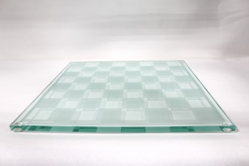 Game, Chess, TRANSPARENT CHESS/CHECKERBOARD,1