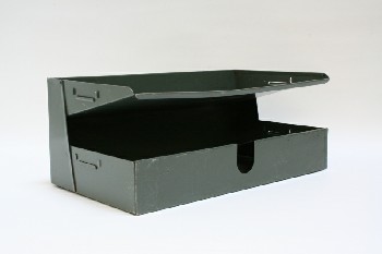 Desktop, Paper Tray, 2 LEVELS,SOLID & PLAIN, METAL, GREEN