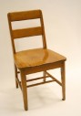 Chair, School, OAK, SOLID WOOD, LADDER BACK, ANTIQUE SCHOOLHOUSE / CLASSROOM - Mismatched Set Of 41 - Condition, Measurements & Colour Slightly Different On All, WOOD, BROWN