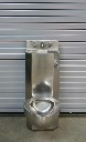 Plumbing, Toilet , INSTITUTIONAL/PRISON TOILET/SINK UNIT, BRUSHED FINISH, Condition Not Identical To Photo, STAINLESS STEEL, GREY