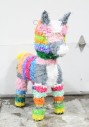 Decorative, Animal, 3.5FT XL PINATA DONKEY, EMPTY & INTACT - Decorative Only, Not To Be Broken or Filled, PAPER, MULTI-COLORED