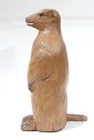 Decorative, Animal, STANDING, CARVED, NOT A BEAVER , WOOD, BROWN